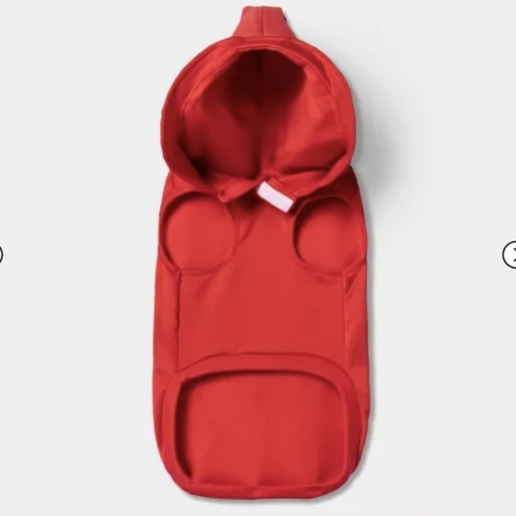 🐶 5 for $15 ○ Ketchup Hoodie Dog Costume - Picture 3 of 7